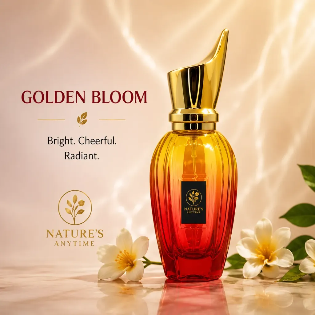 Natures Anytime - Golden Bloom Perfume